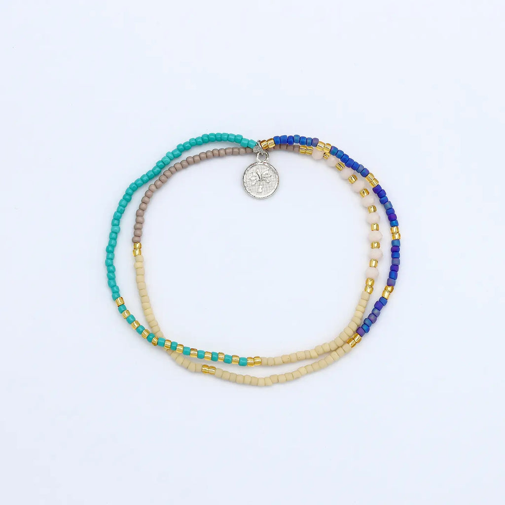 Monte Carlo Surf Bracelet, Beaded Bracelet