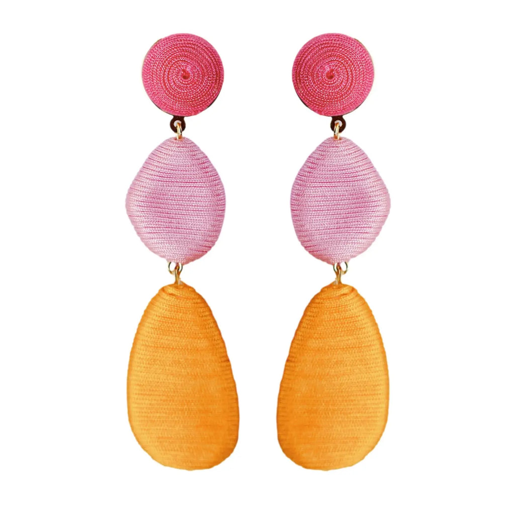 Ombre Lido Statement Drop Earrings