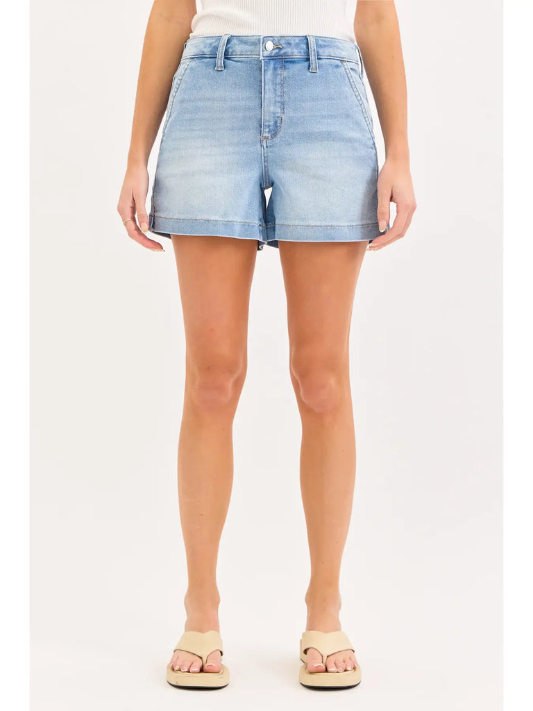 High Rise Trouser Shorts