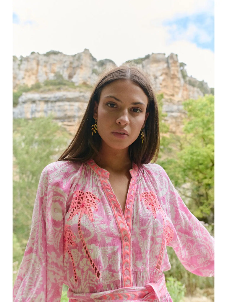 Sahara Rosa Long Dress