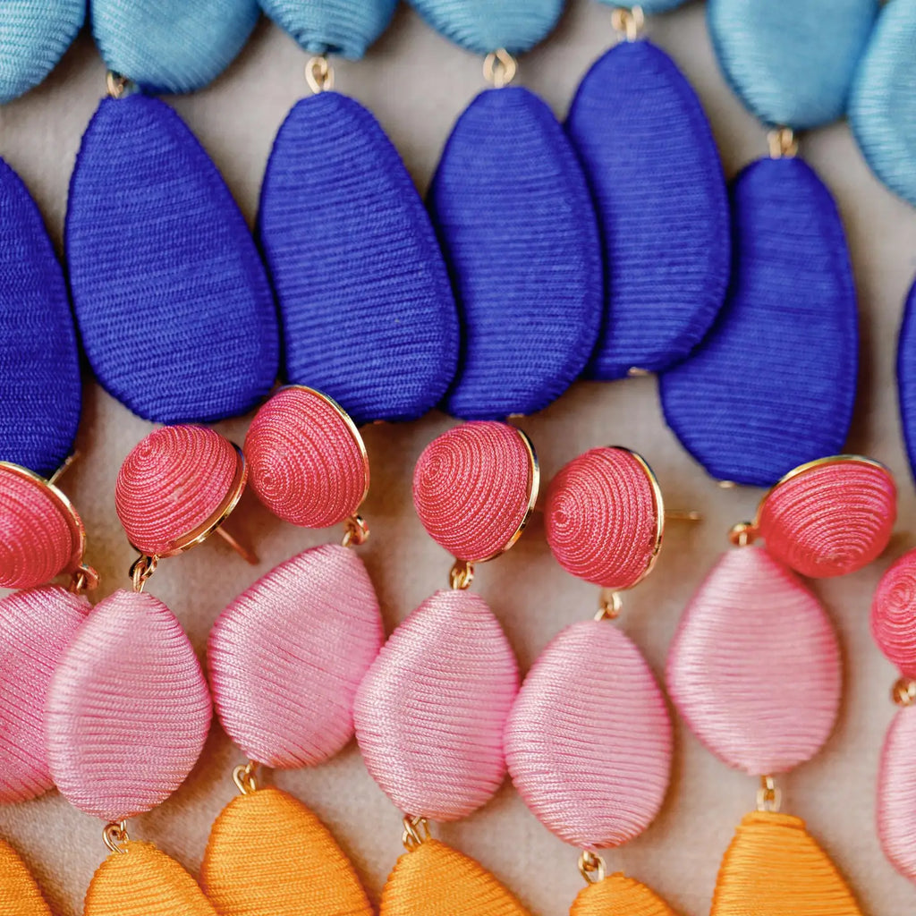 Ombre Lido Statement Drop Earrings