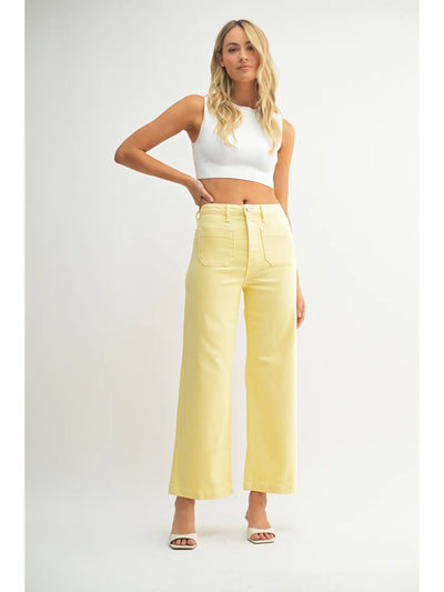 Sunshine Patch Pocket Wide Leg