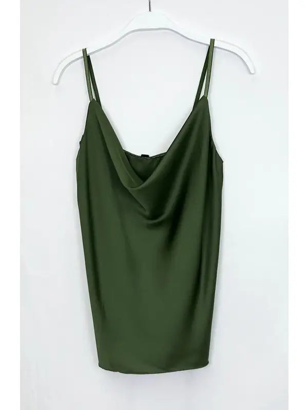 Farah Cowl Neck Tank