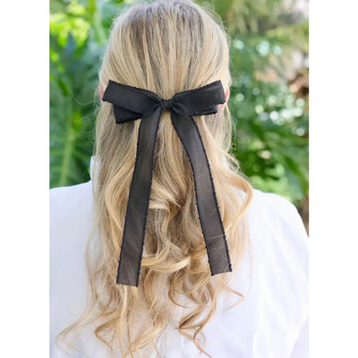 Dylan Hair Bow Black