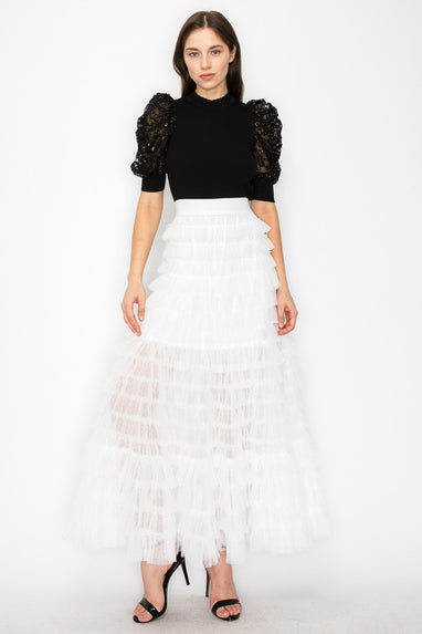 Blame Me Tulle Maxi Skirt