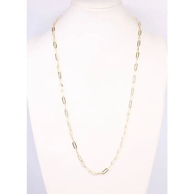 Corena Link Necklace Gold