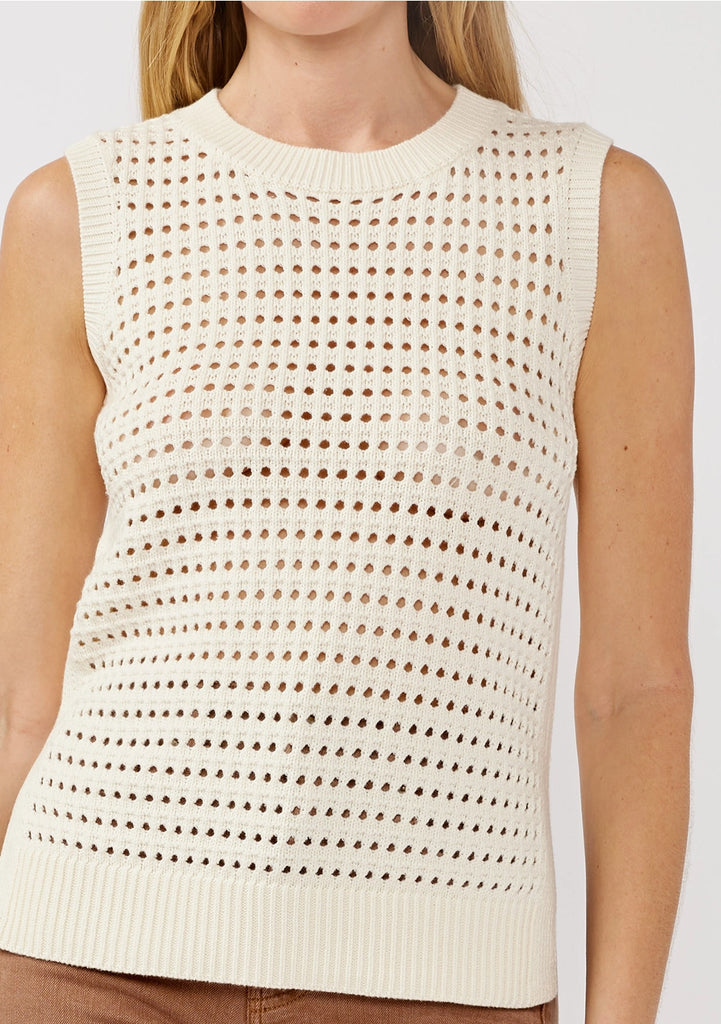 Hope Knit Tank with Side Slits