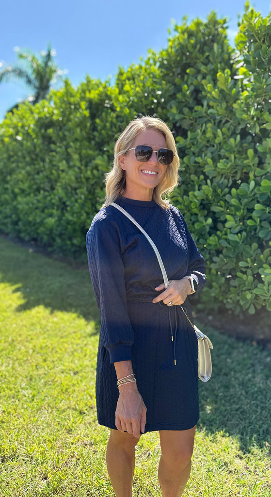 Cable Knit Mini Dress