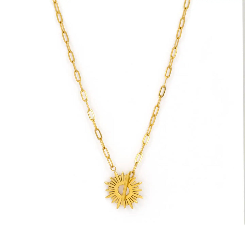 Golden Sun Necklace