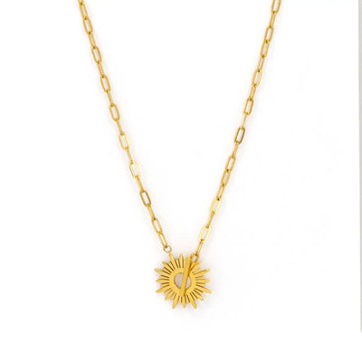 Golden Sun Necklace
