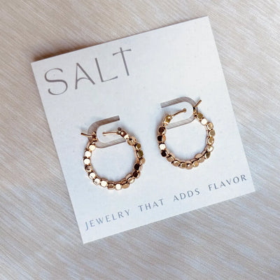 Beaded Hoops