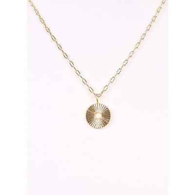 Dowden Charm Necklace Gold