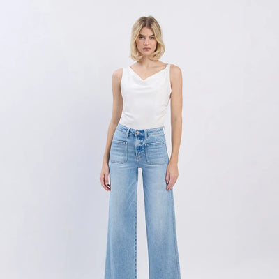 Amiee Patch Pocket Jeans