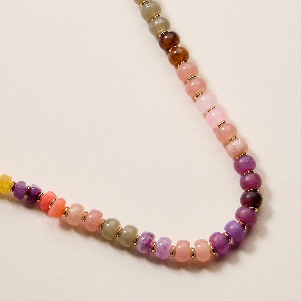 Ann Colorful Beaded Necklace