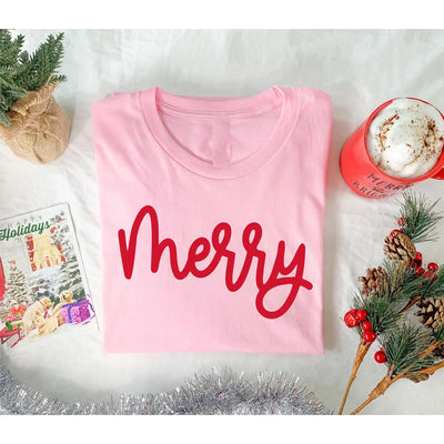 Merry Pink Tee