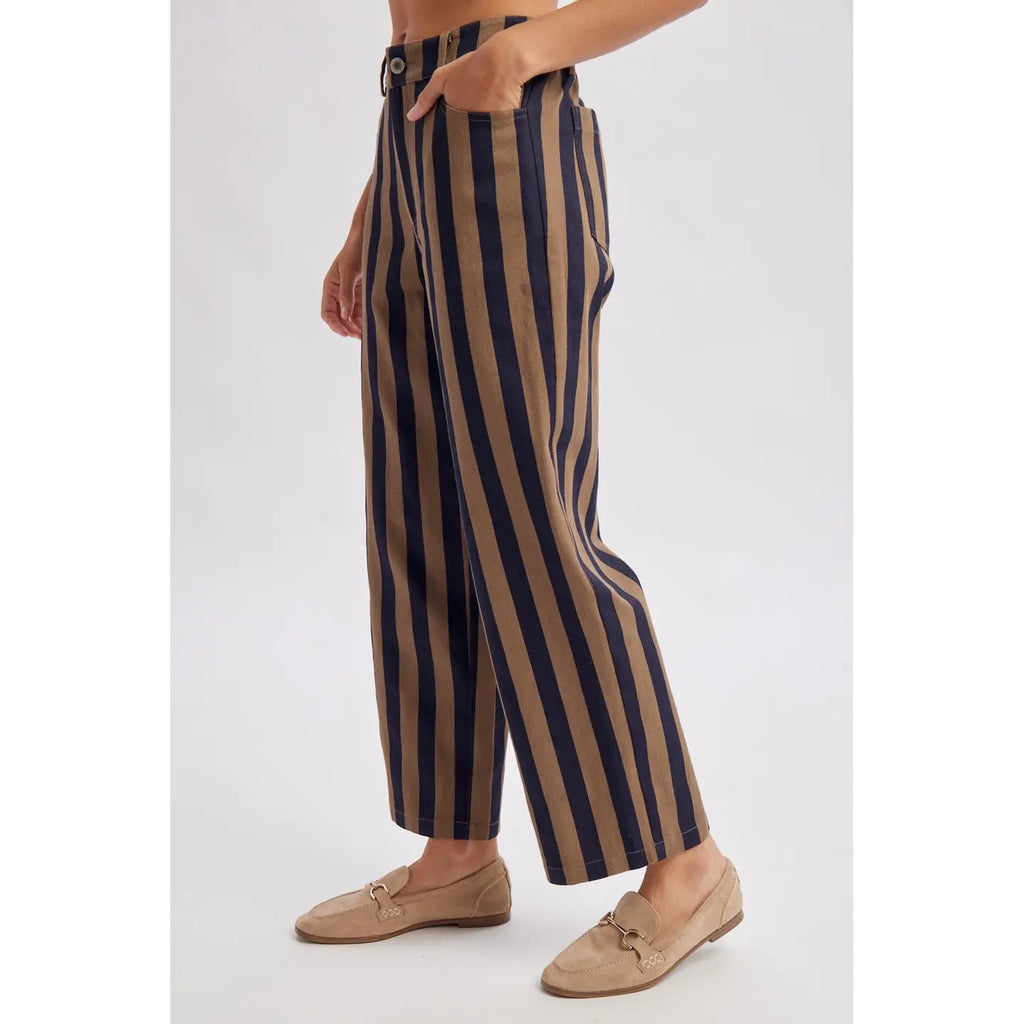Fall Chic Striped Pants