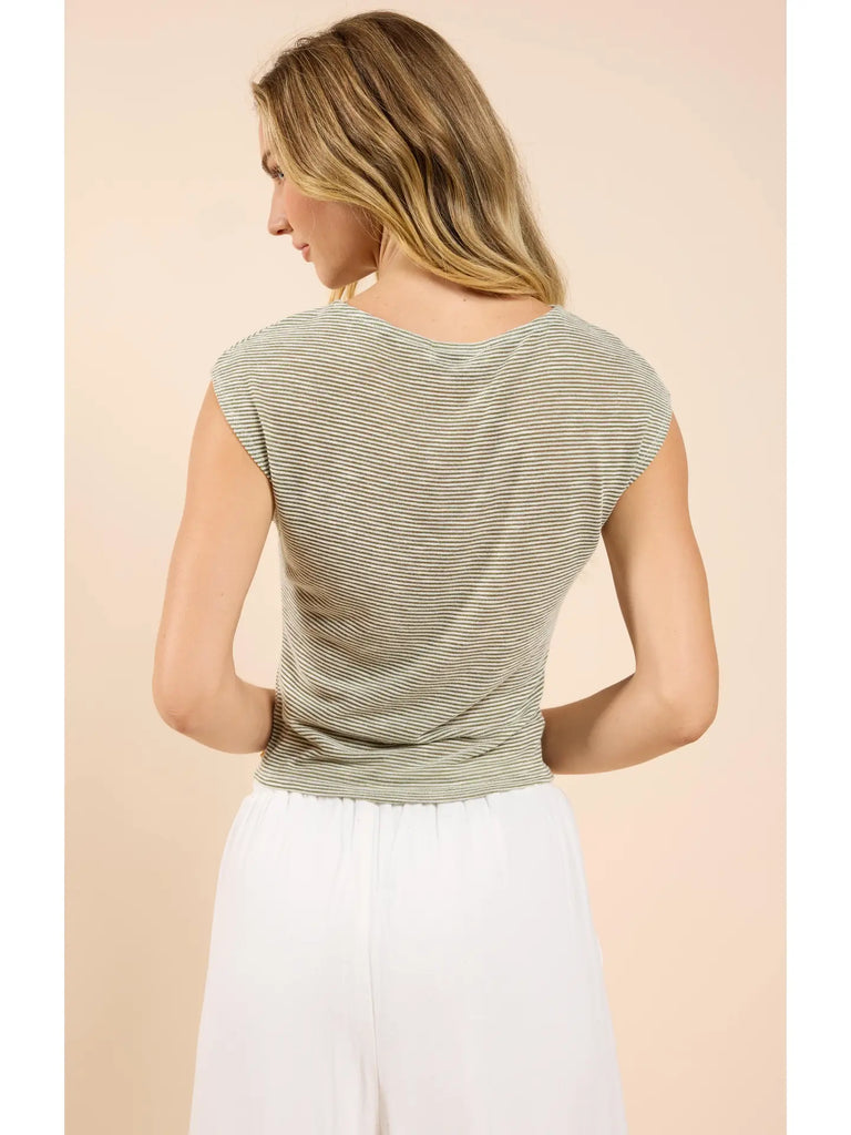 Part of Me Wide Neck Knit Top