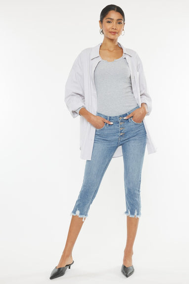 Mid Rise Kancan Jeans