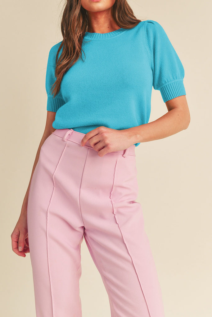 Hazel Puff Sleeve Sweater