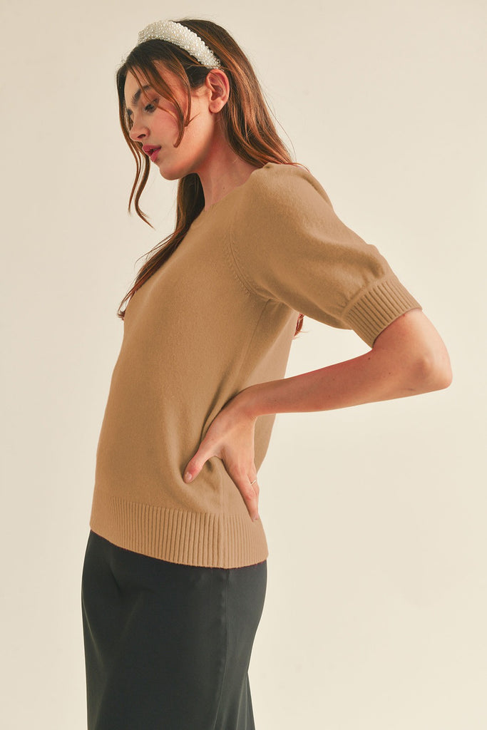 Hazel Puff Sleeve Sweater
