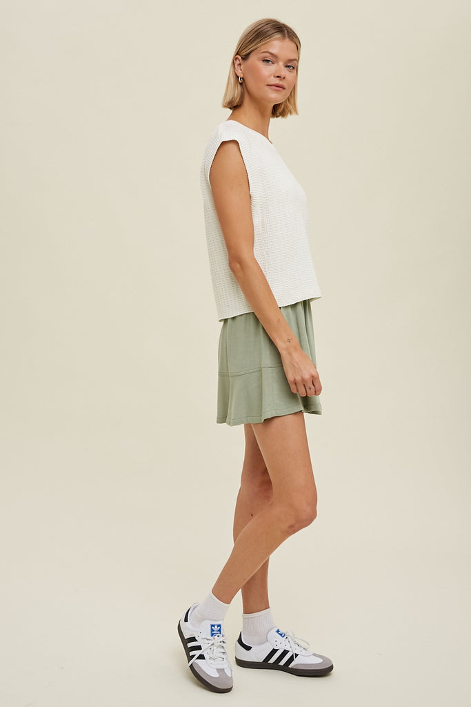 Steph Relaxed Sweater Vest