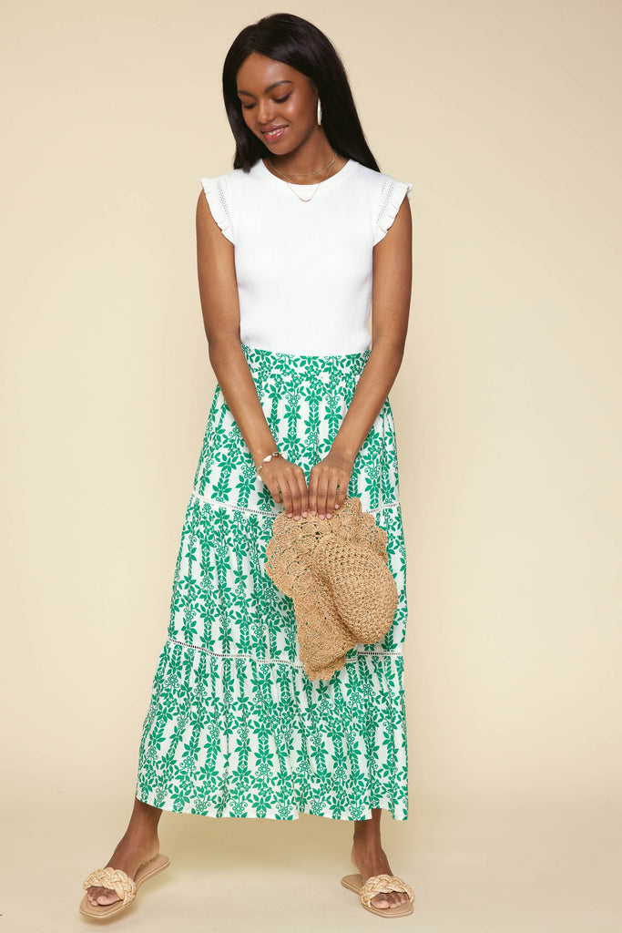 Brianna Ruffle Sleeve Tank