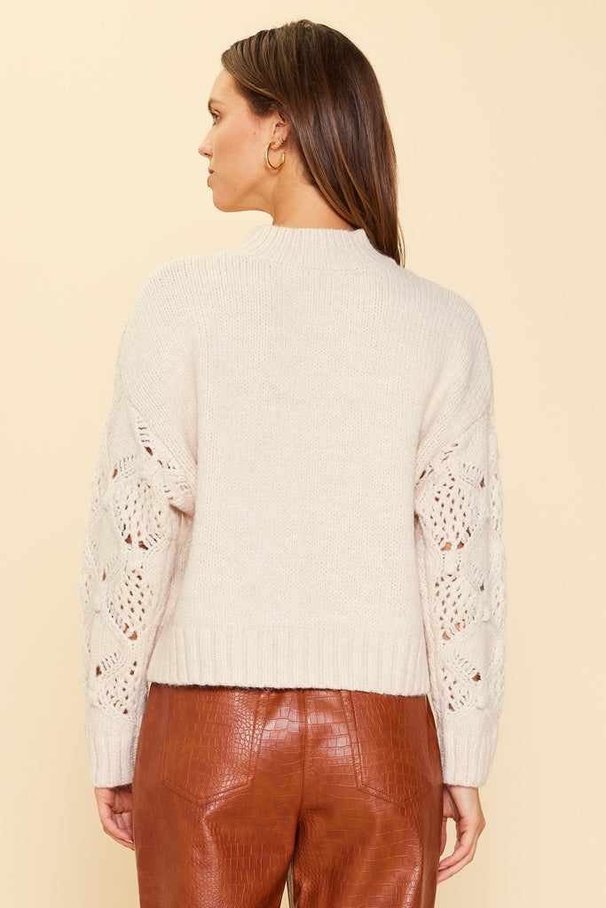 Jane Mock Neck Sweater