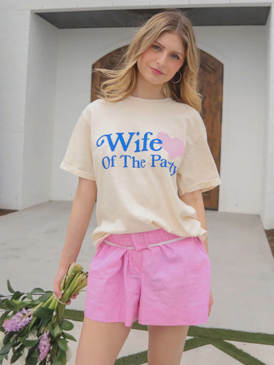 PRE ORDER Wife of the Party Heart Tee