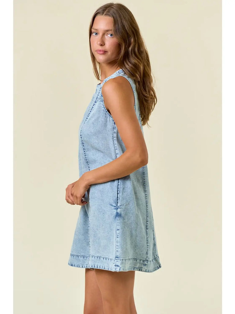 June Chambray Dress