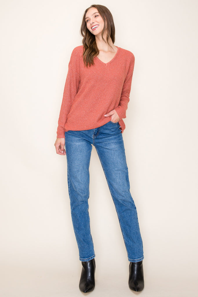 Kari V Neck Pullover