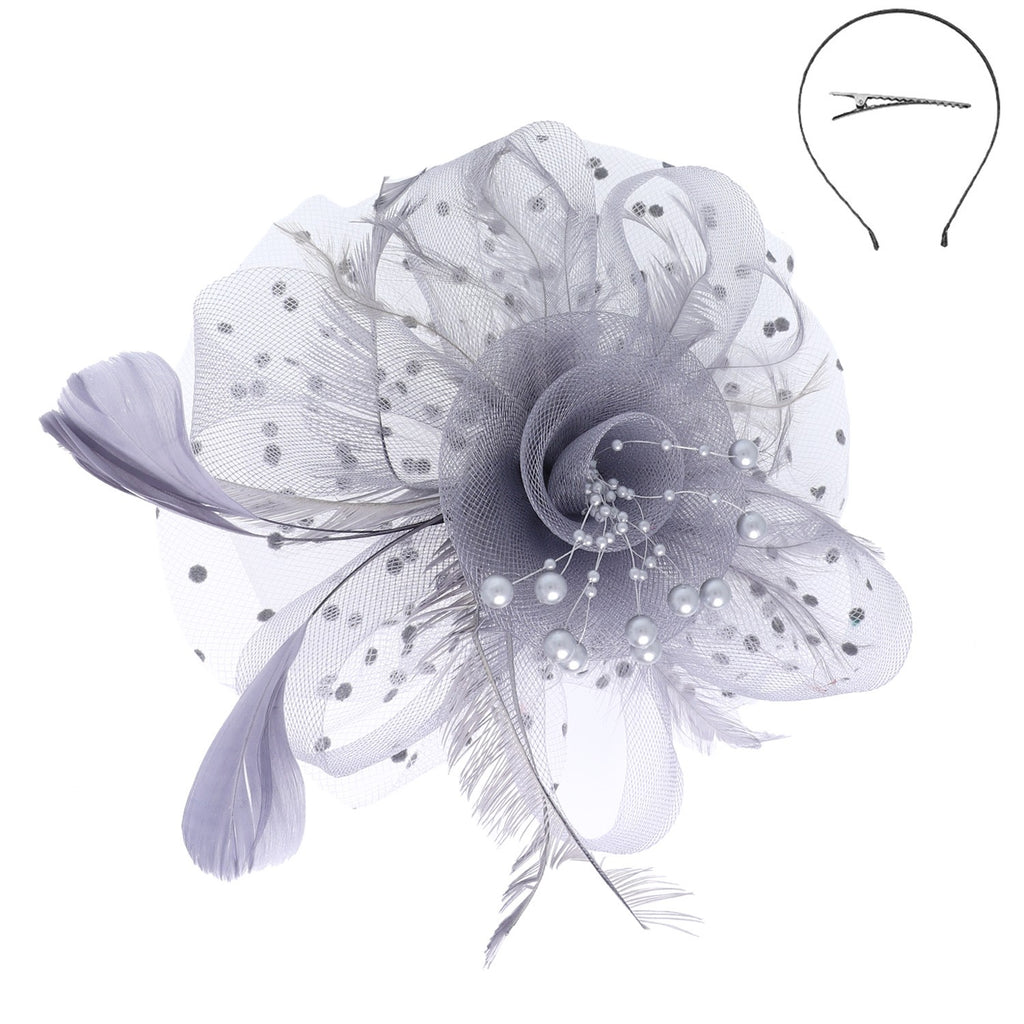 Polka Dot Fascinator