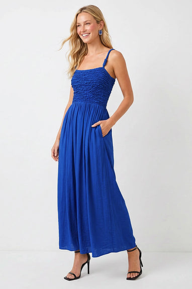 Briana Smocked Dress