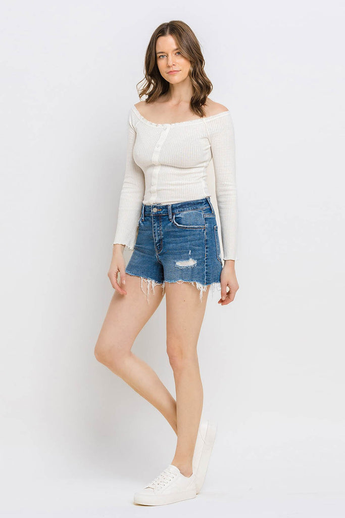 Co-Pilot Denim Shorts