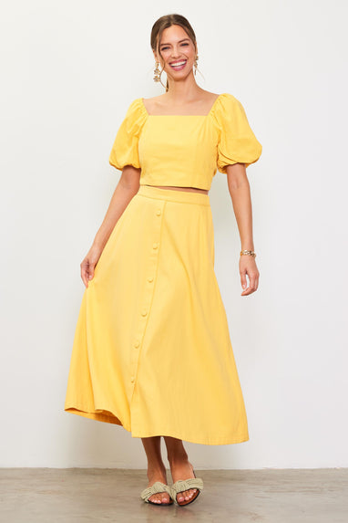 Sunflower Maxi Skirt