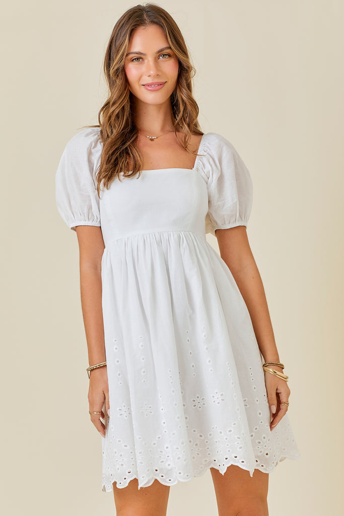 Caitlyn Eyelet Dress