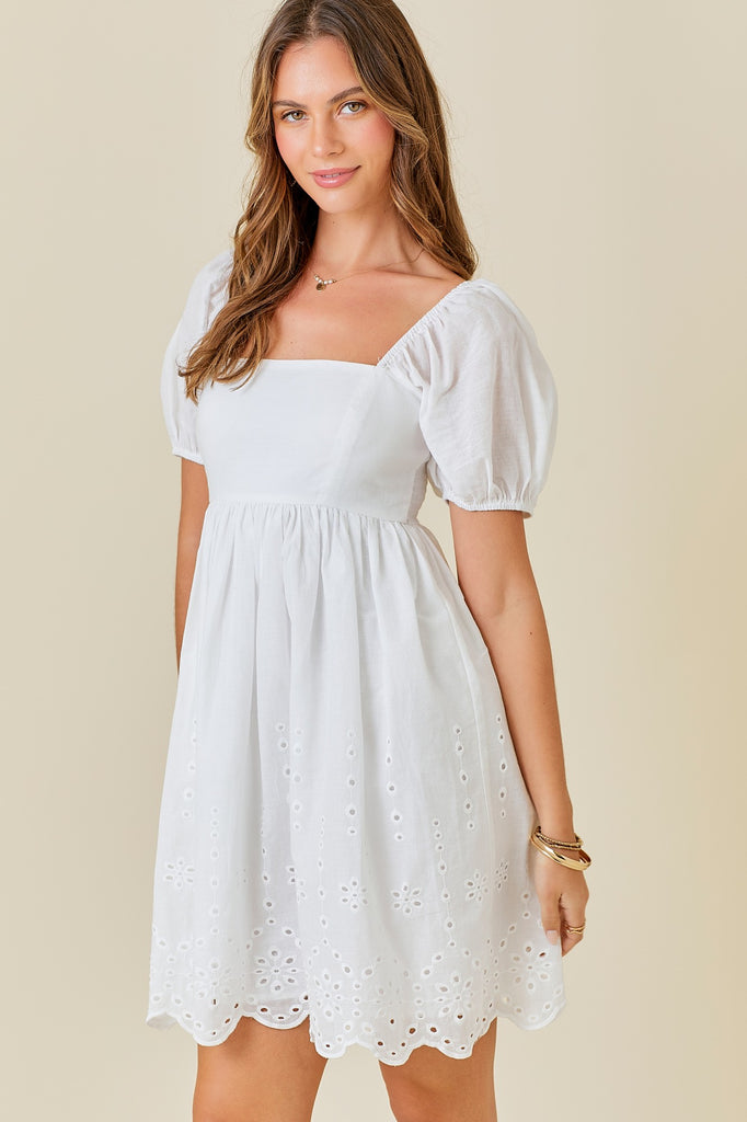 Caitlyn Eyelet Dress