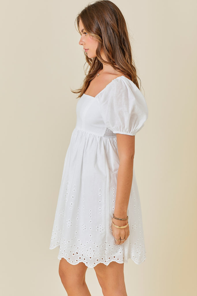Caitlyn Eyelet Dress