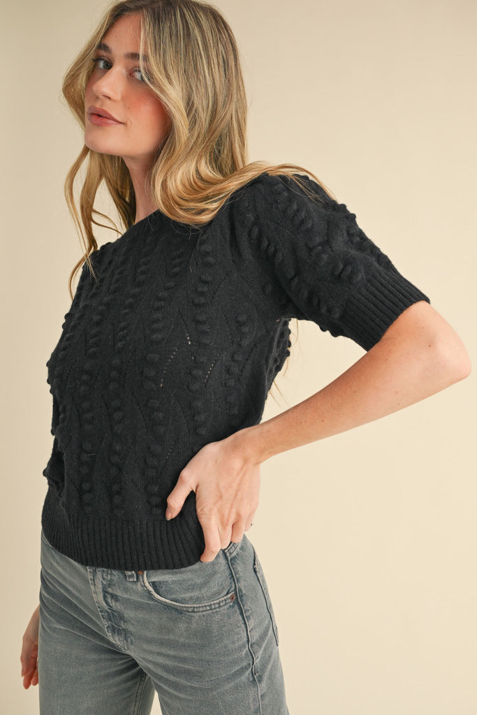 Susie Pointelle Sweater