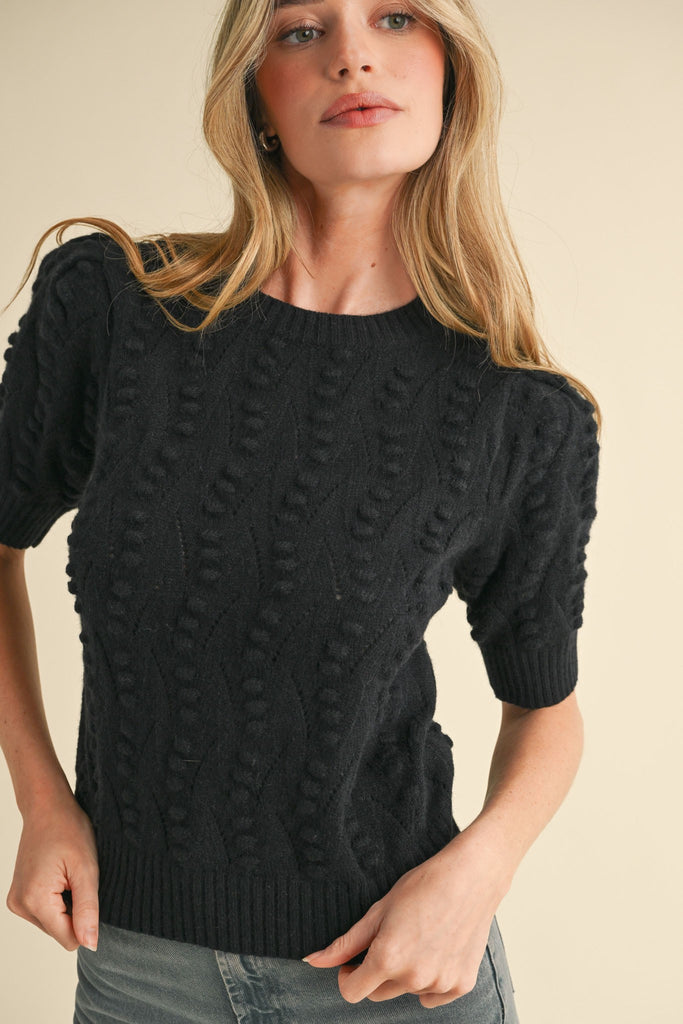 Susie Pointelle Sweater