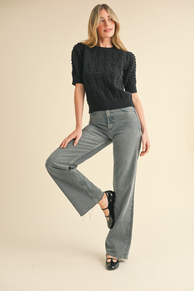 Susie Pointelle Sweater