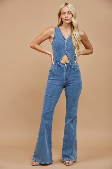 Dolly Denim Jumpsuit