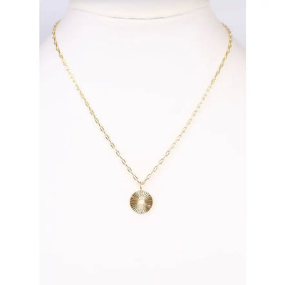 Dowden Charm Necklace Gold