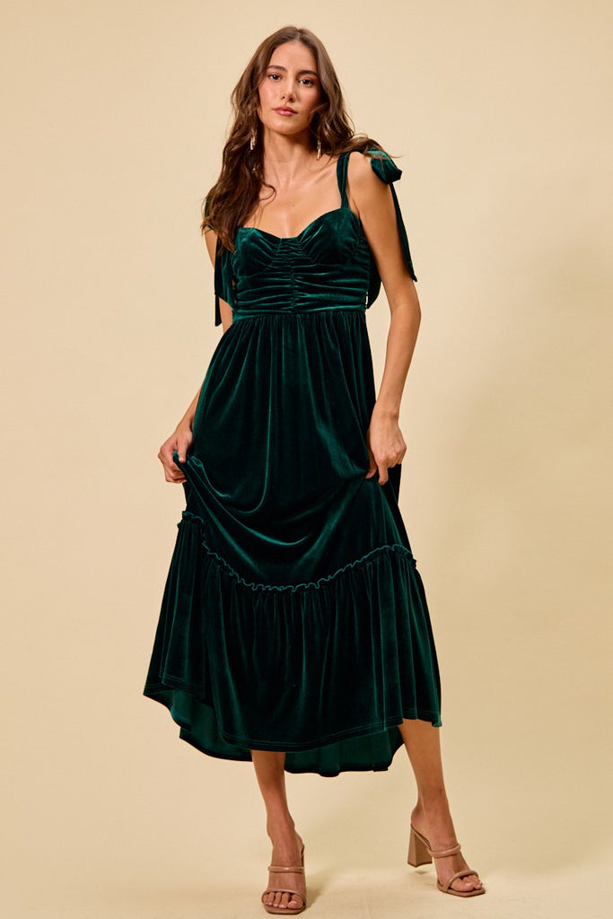Charlotte Velvet Holiday Dress
