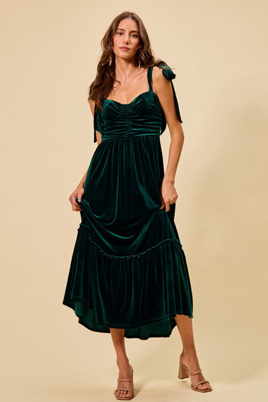 Charlotte Velvet Holiday Dress