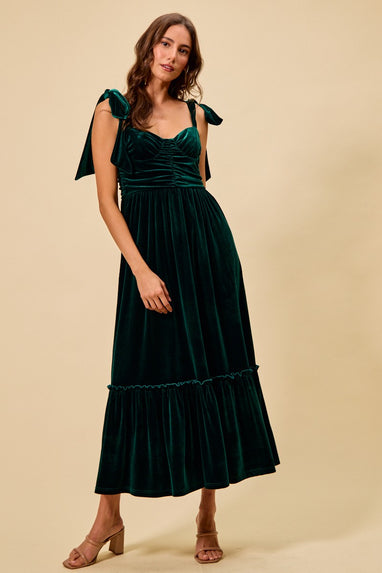 Charlotte Velvet Holiday Dress