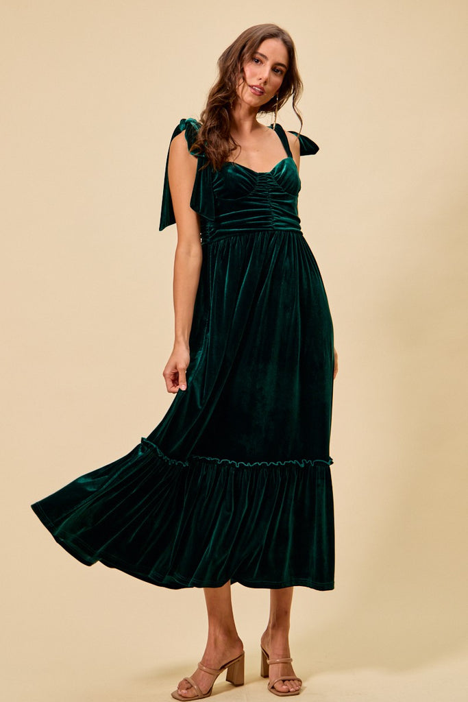 Charlotte Velvet Holiday Dress