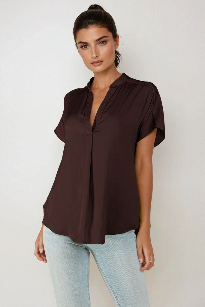 Drop Shoulder Regular Blouse