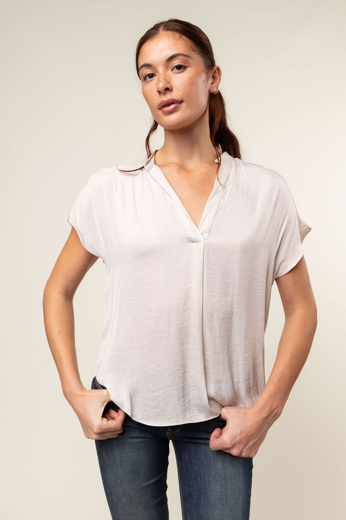 Drop Shoulder Regular Blouse