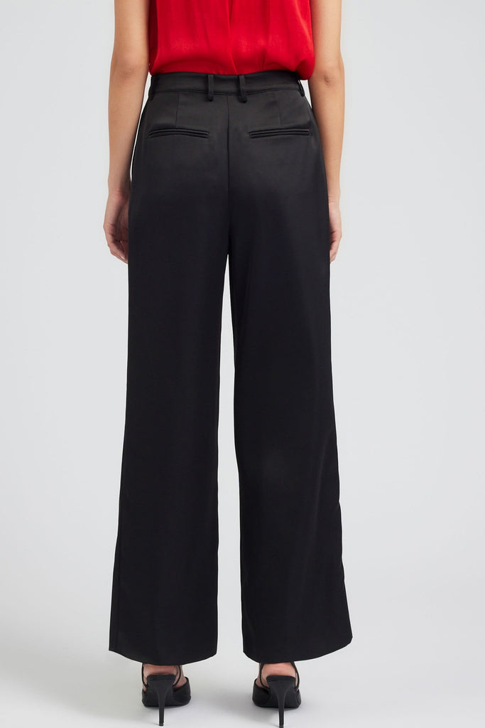 Silky Pintucked Trouser