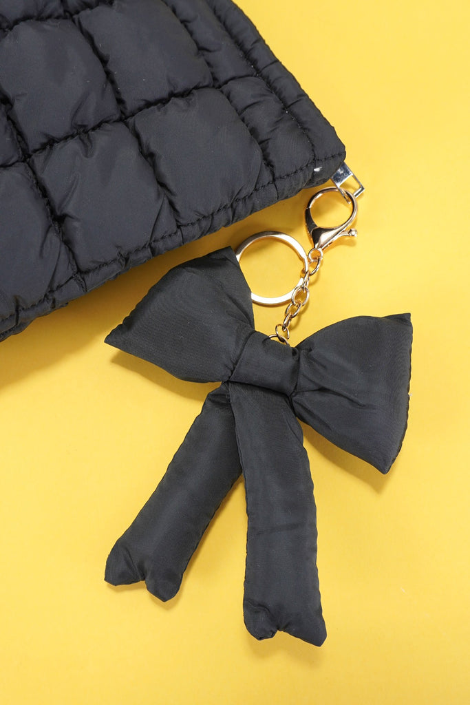Puffy Bow Bag Charm